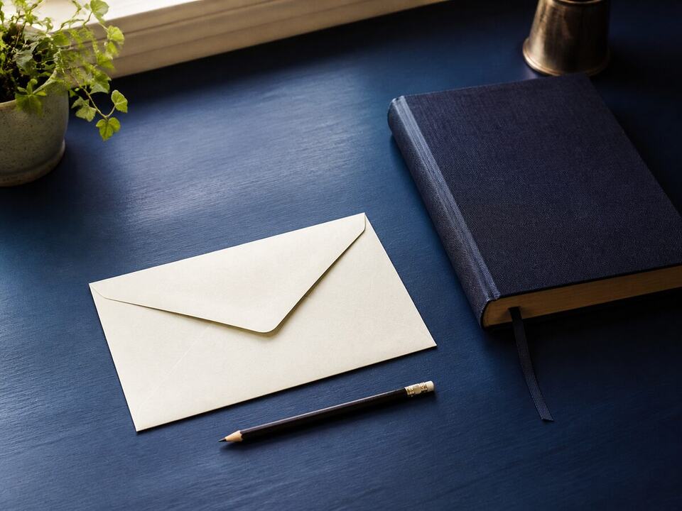 Contact Sacred Object Journal: a devotional object arranged on a worktable