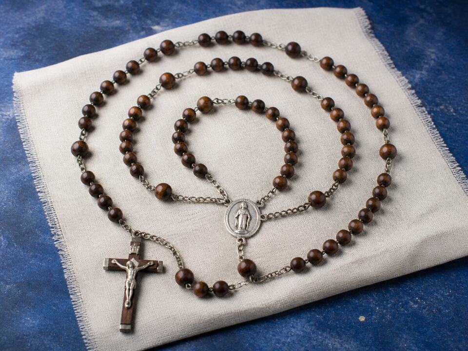 Parts of a Catholic rosary: a field-note object study